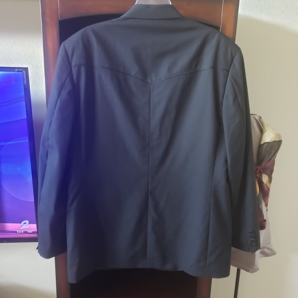 Single Breasted One Button Multiple Inside Pocket… - image 3